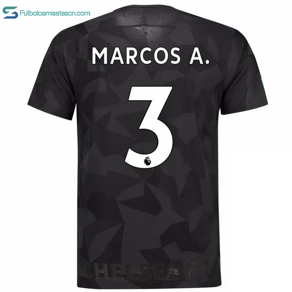 Camiseta Chelsea 3ª Marcos A. 2017/18